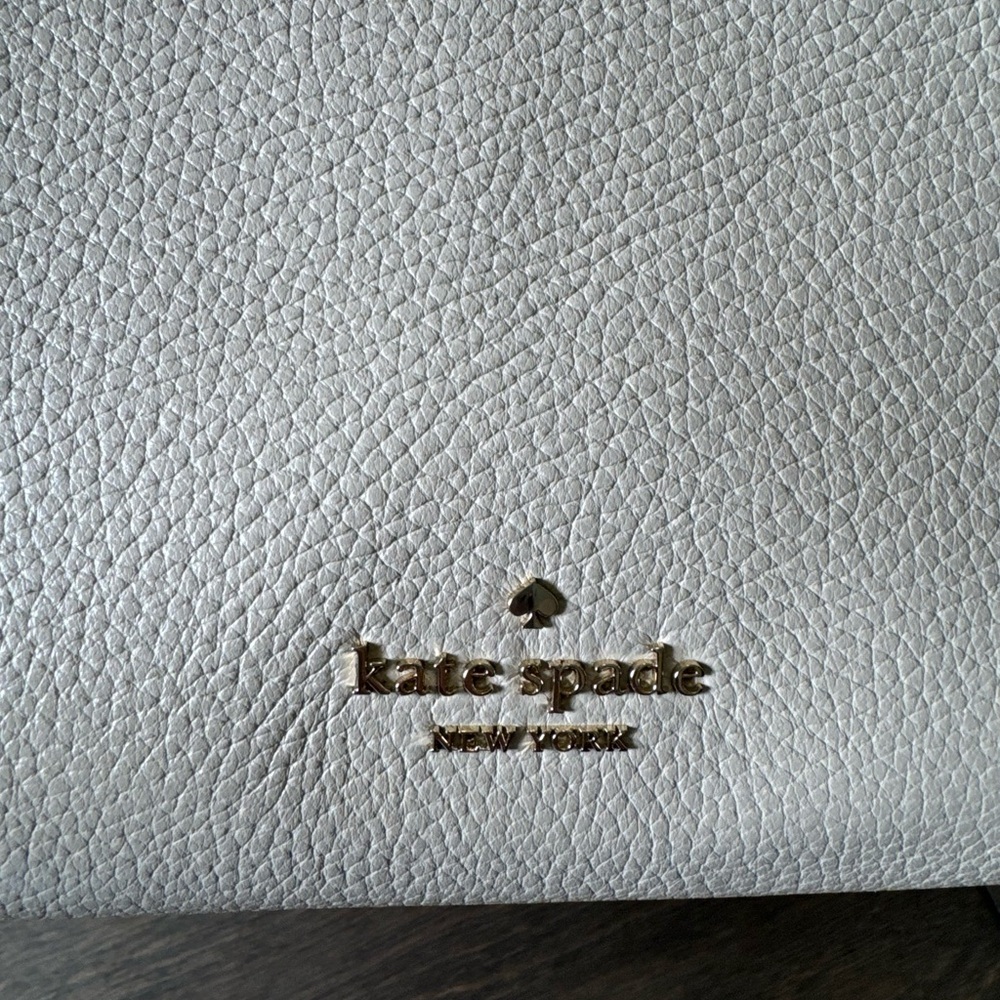 Kate Spade Capucino and ivory Leather Tote Bag - Picture 5 of 12